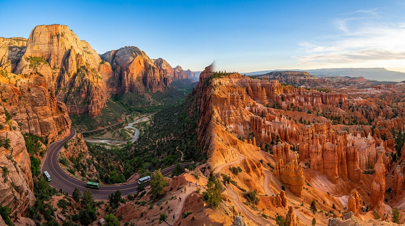 Zion Bryce Itinerary: 4-Day Road Trip Plan (2026)