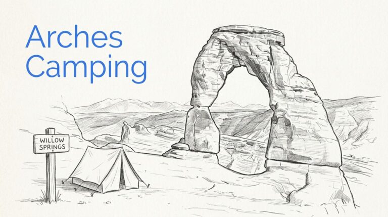 Arches Dispersed Camping Near the Park: What I’d Actually Do