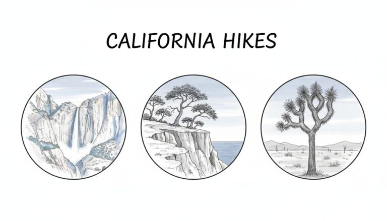 Best Hikes in California for Waterfalls, Coastlines, and Big Views