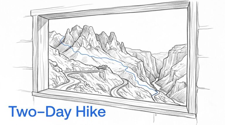 Big Bend Hiking Itinerary for Two Days With Easy Trailhead Starts