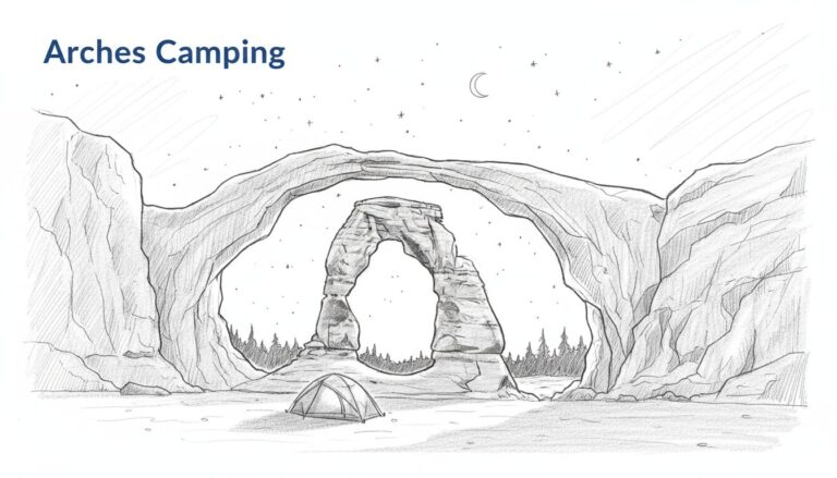 Camping in Southeastern Utah: Arches National Park in 2026, Where to Stay, How to Book, and What to Expect