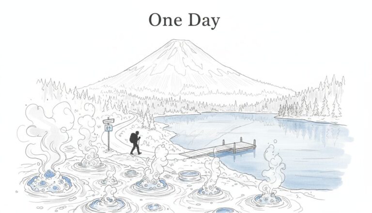 Lassen Volcanic National Park One-Day Itinerary for First-Timers