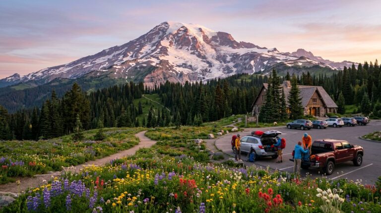 Mount Rainier National Park Day Hikes With a Simple Paradise Parking Strategy (That Actually Works)
