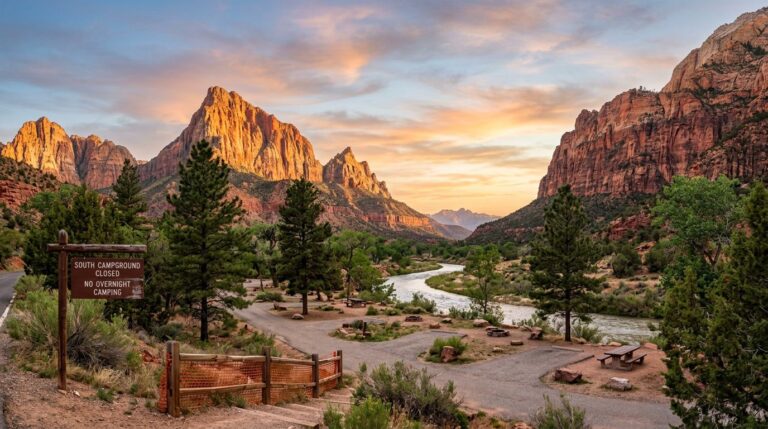 South Campground Zion Status (March 2026) and Reopening Info I’d Plan Around