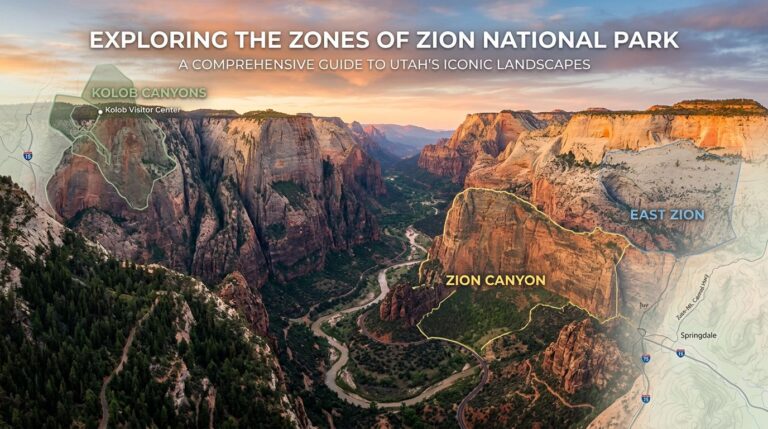Zion National Park Map: Best Areas to Focus On (and Why)
