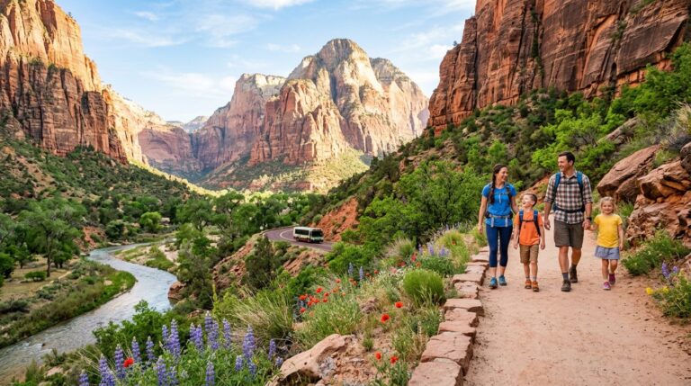 Zion National Park With Kids Itinerary (March 2026): A 2-Day Plan That Actually Works