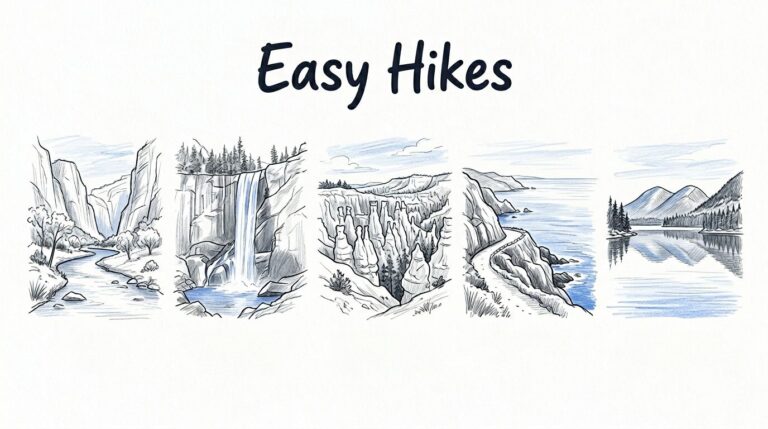 Best Easy Hikes With Views in the USA for Beginners