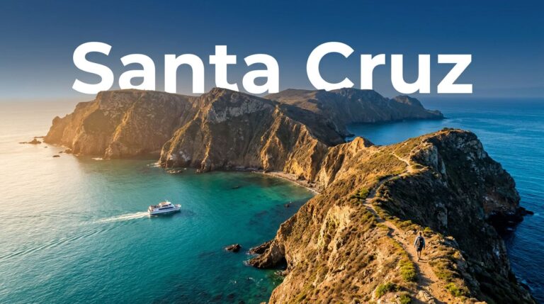 Channel Islands Itinerary for One Easy Day on Santa Cruz Island