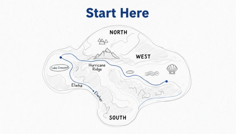 Olympic National Park Map: The Best Areas to Start With