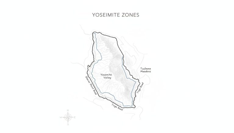Yosemite National Park Map: The Best Areas to Focus On First
