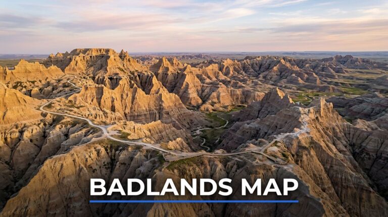 Badlands National Park Map: Best Areas to Start With