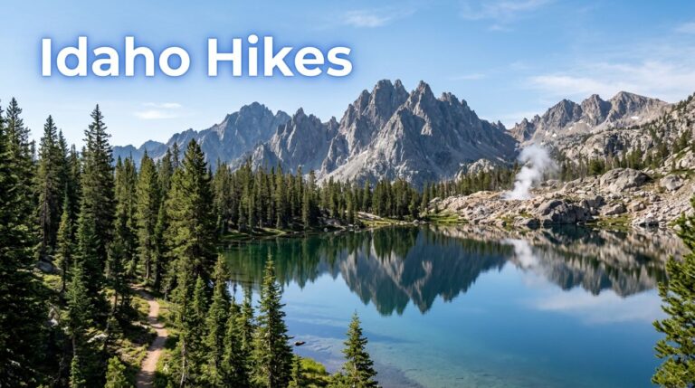 Best Hikes in Idaho for Lakes, Peaks, and Hot Springs