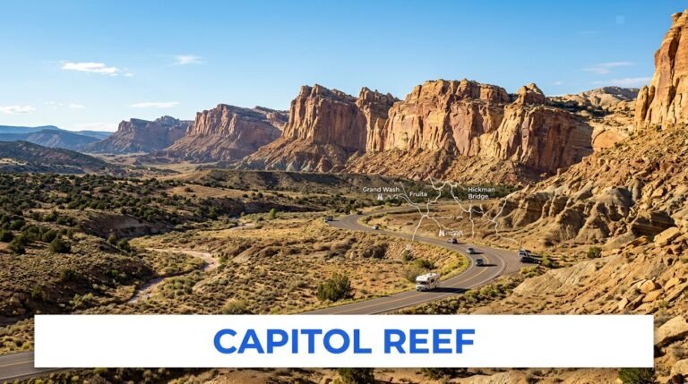 Capitol Reef National Park Map Tips for First-Time Visitors
