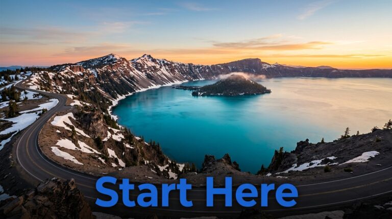 Crater Lake National Park Map: Where I'd Start First