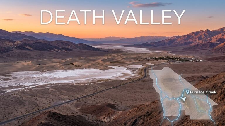 Death Valley National Park Map: Best Areas to Start With