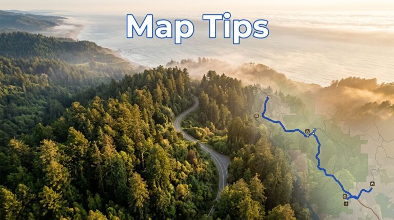 Redwood National Park Map Tips for First-Time Visitors