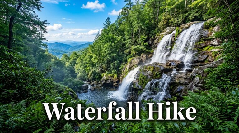 North Carolina Waterfall Hikes With Blue Ridge Views