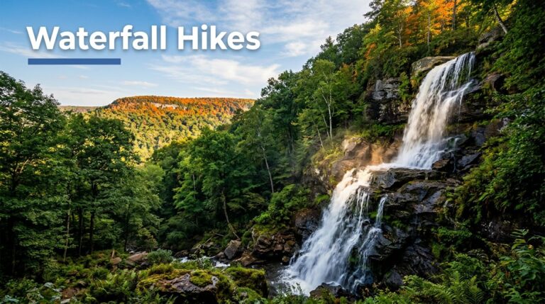 Pennsylvania Waterfall Hikes with Ridge Views