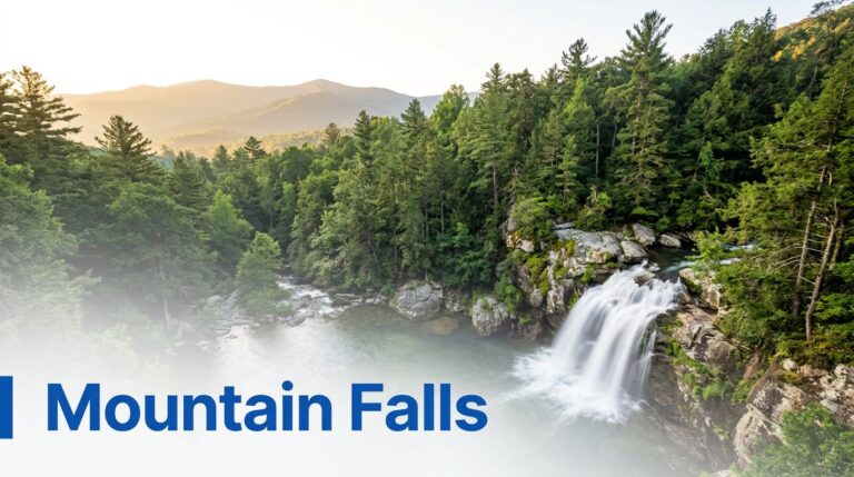 South Carolina Mountain Trails With Waterfalls and Long Views